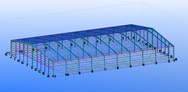 Almacén de acero prefabricado Q235B Q355B para estándares de acero estructural