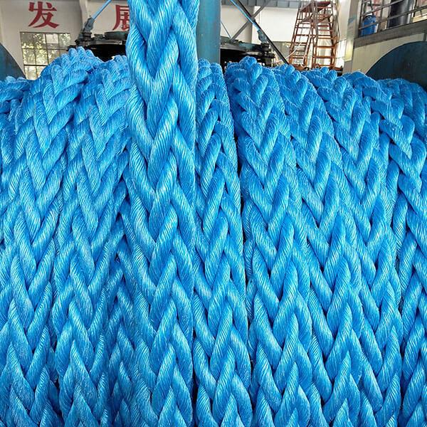 12 Filamentos 6-80 mm Cordeira de trança UHMWPE Laranja A solução ideal para aplicações pesadas