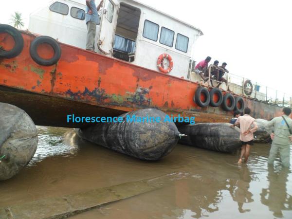 Boat Pneumatic Marine Salvage Airbags for Ship Undocking