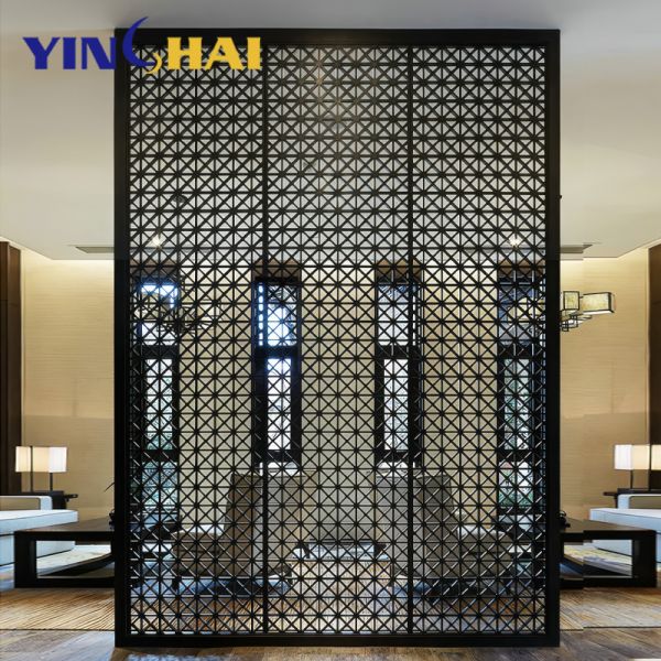 Waterproof Stainless Steel Screen Partition Easy Installation Metal Room Dividers Partitions