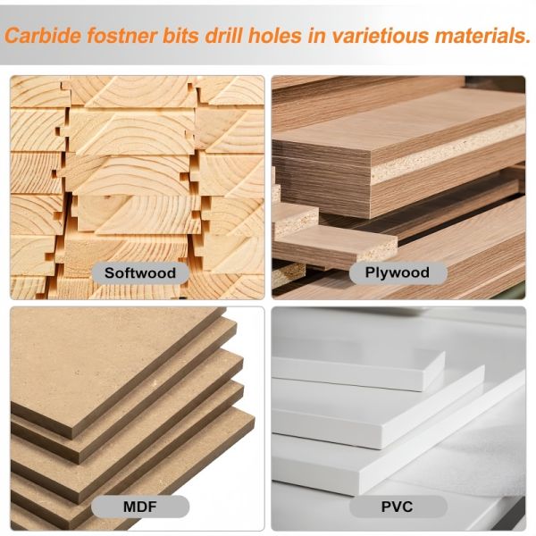 Forstner Drill Bits 35mm, Tungsten Carbide Wood Hole Saw Woodworking Hinge Hole Drilling Boring Bit Cutter
