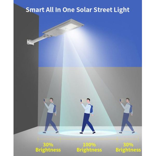 20 Вт 30 Вт 60 Вт Высокая мощность Солнечный уличный свет Контроль дневного света светодиодные светодиоды