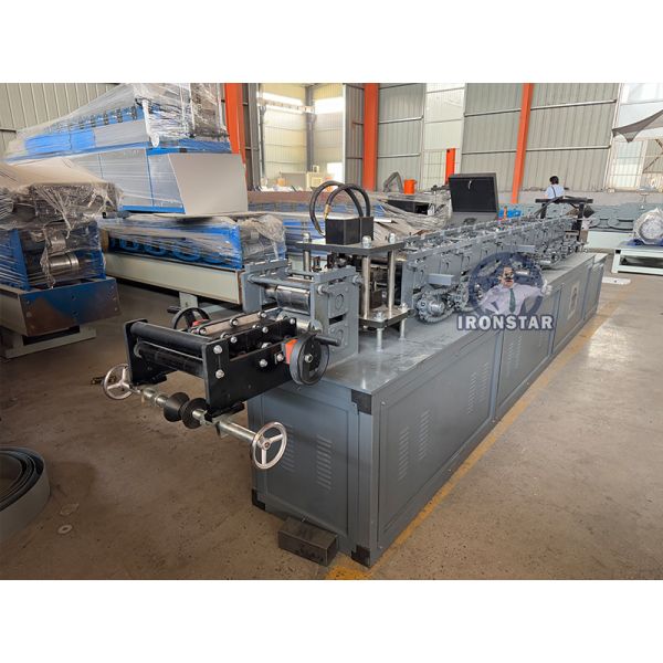 “Omega Channel Machine with Punching Holes – Professional Roll Forming EquipmentAutomatic Omega Channel Machine with Punching Holes for Steel Profile Production To America ”