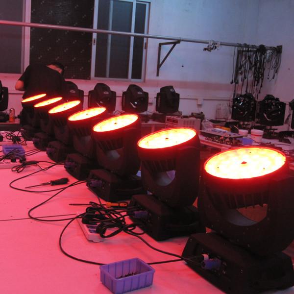 Rgbwa UV 6 In 1 600W Led Zoom Moving Head Light With LCD Touch Screen