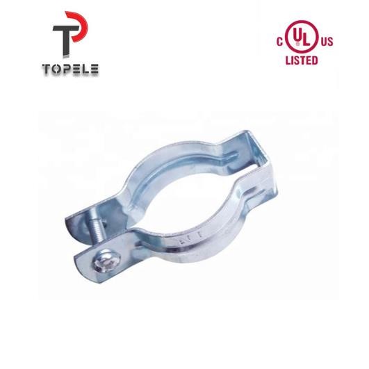 Steel EMT Conduit Hanger With Pipes Silvery 1/2'' - 4''