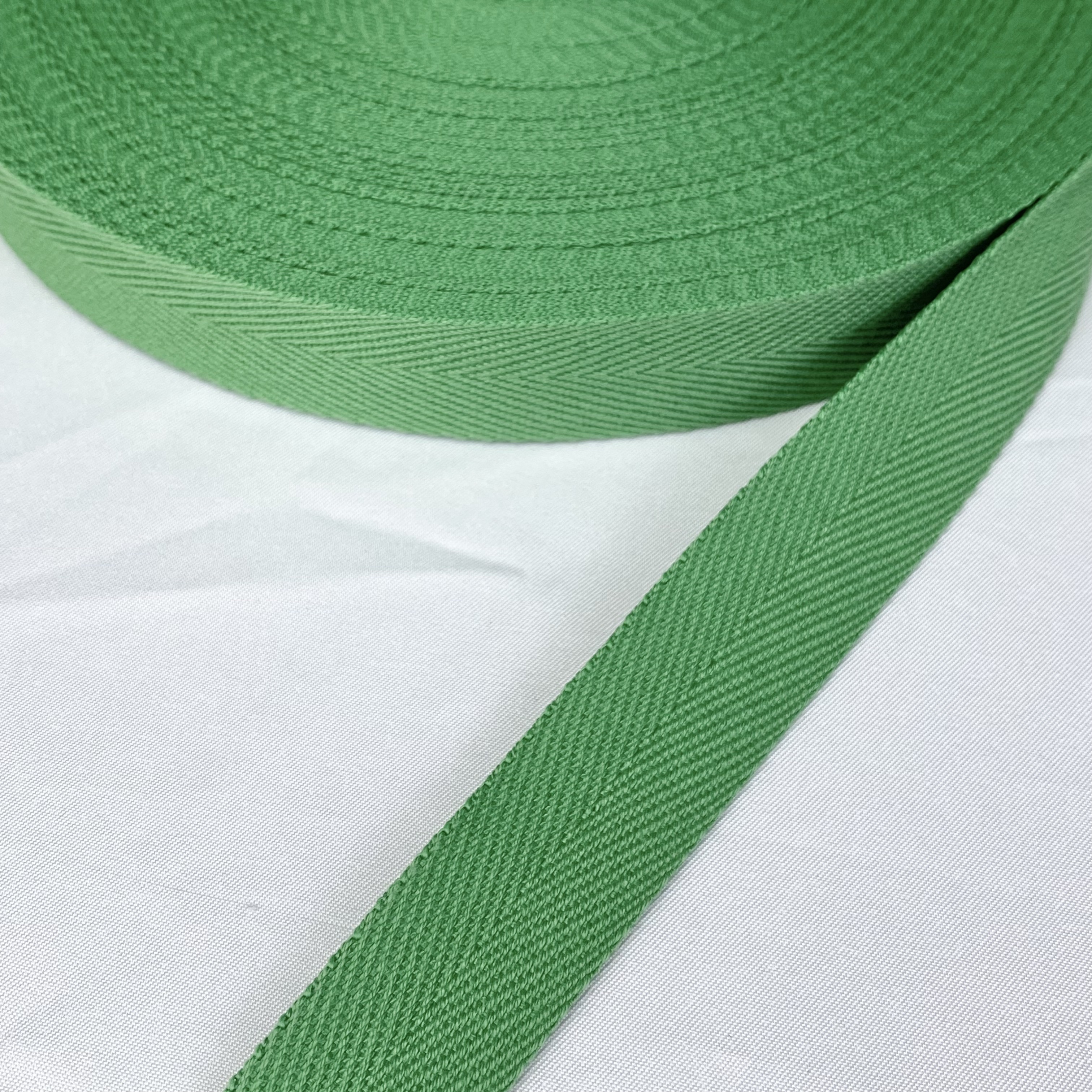 Herringbone polyester-cotton webbing Various colors Backpack strap Belt Handbag strap