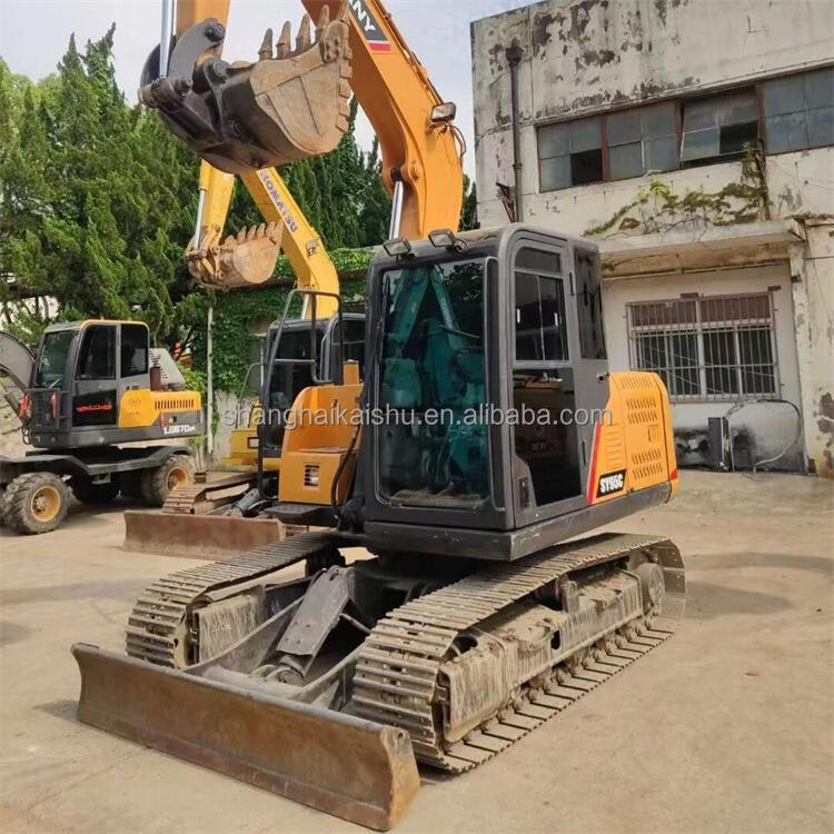 Экскаватор Тринити SY95C с оригинальным гидравлическим цилиндром Isuzu Motor и супер топливом...