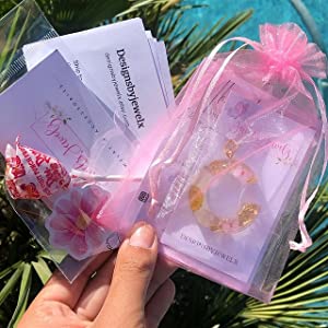 Organza Bags, Mesh Drawstring Gift Bags Small for Jewelry Wedding Party Baby Shower Favor Bags