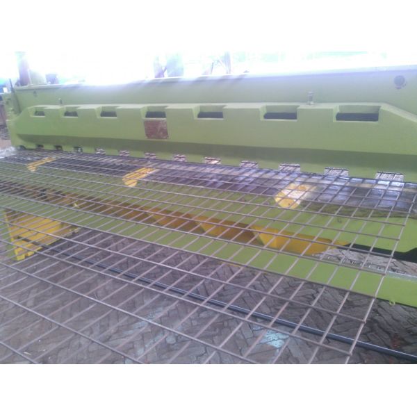 Color Customized Wire Mesh Welding Machine / Anti Climb Mesh Production Line