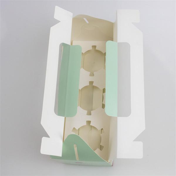 Takeaway cake box packaging with clear window cake disposable box packaging dessert box muffin box packaging