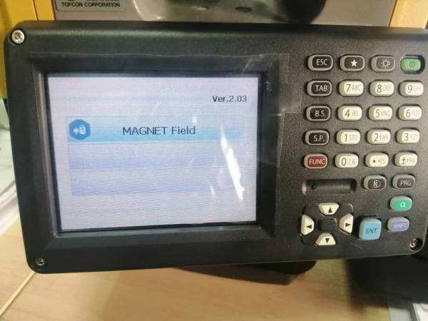 2.03 Version Magnet Field Topcon GTS-6000 Series Windows System Total Station Topcon GTS-6002
