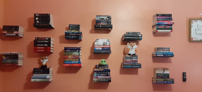 Триугольный бракетный книжный организатор для установки на стену, стола и хранения книг