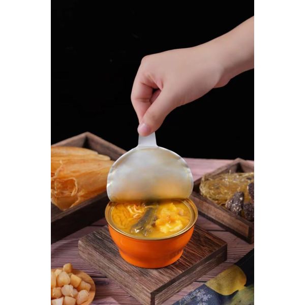 Высококачественный китайский суп Золотой бульон с рыбьим аббалоном, богатый коллагеном, гастрономический морской суп для поддержки иммунитета и борьбы со старением