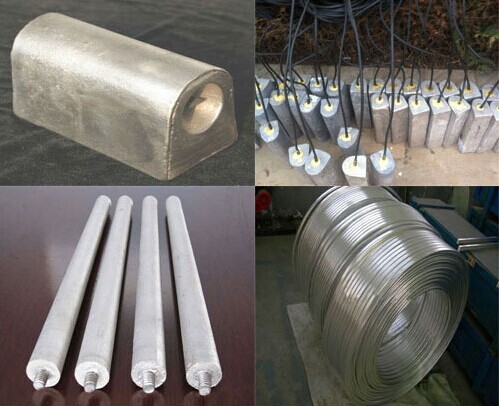Marine Silver Anode  Zinc Anode Wear Resistant Outfitting Equipment Aluminum