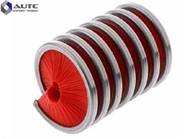 Escova de fio industrial da bobina interna, branco de nylon espiral do preto de Ros de metal da escova