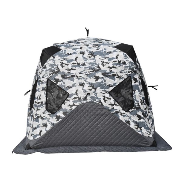 Thermal Insulated Waterproof Pop-Up Design Ice Fishing Tent and Sauna Tent for Outdoor Use