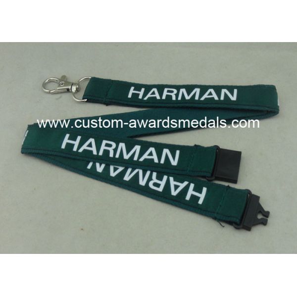Customized Promotional Lanyard , Stain Lanyard Solid Color Printing