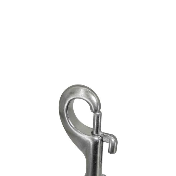 High Visibility Metal Snap Hook For Scuba Diving Corrosion Resistance Durability