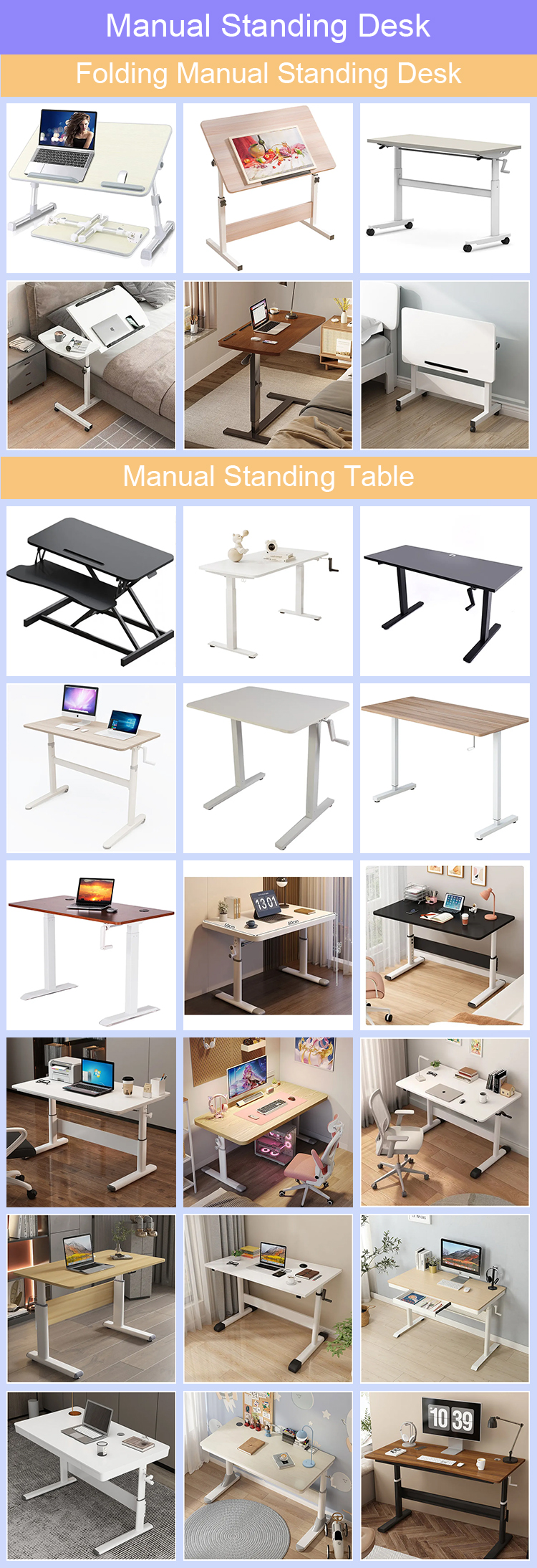 Высота регулируемая деревянная ручная коленка подъемный кофейный стол игровой стол для гостиной