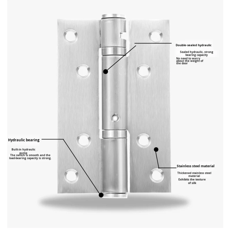 Modern Style 90 Degree Adjustable Automatic Positioning Flat Opening Invisible Door Damping Buffer Hinge 35mm Living Room