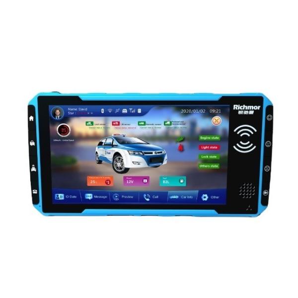 Posicionamento do painel 7 polegadas Android Touch Monitor Com Função ADAS 3G 4G Conexão de Cartão Sim