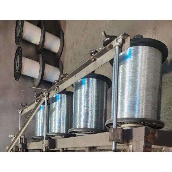 Construction Metal Thin Wire 0.09mm 0.3mm Thin Stainless Steel Wire Surface Spray Plastic