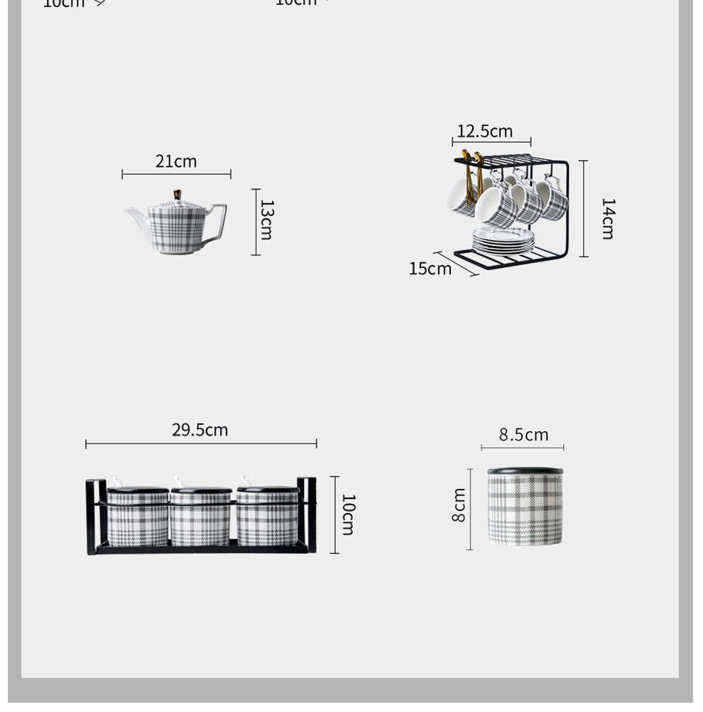 Керамическая посуда в скандинавском стиле