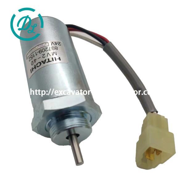 ISUZU 4LE2 Engine Shut Off Solenoid 8-97209115-2 OEM