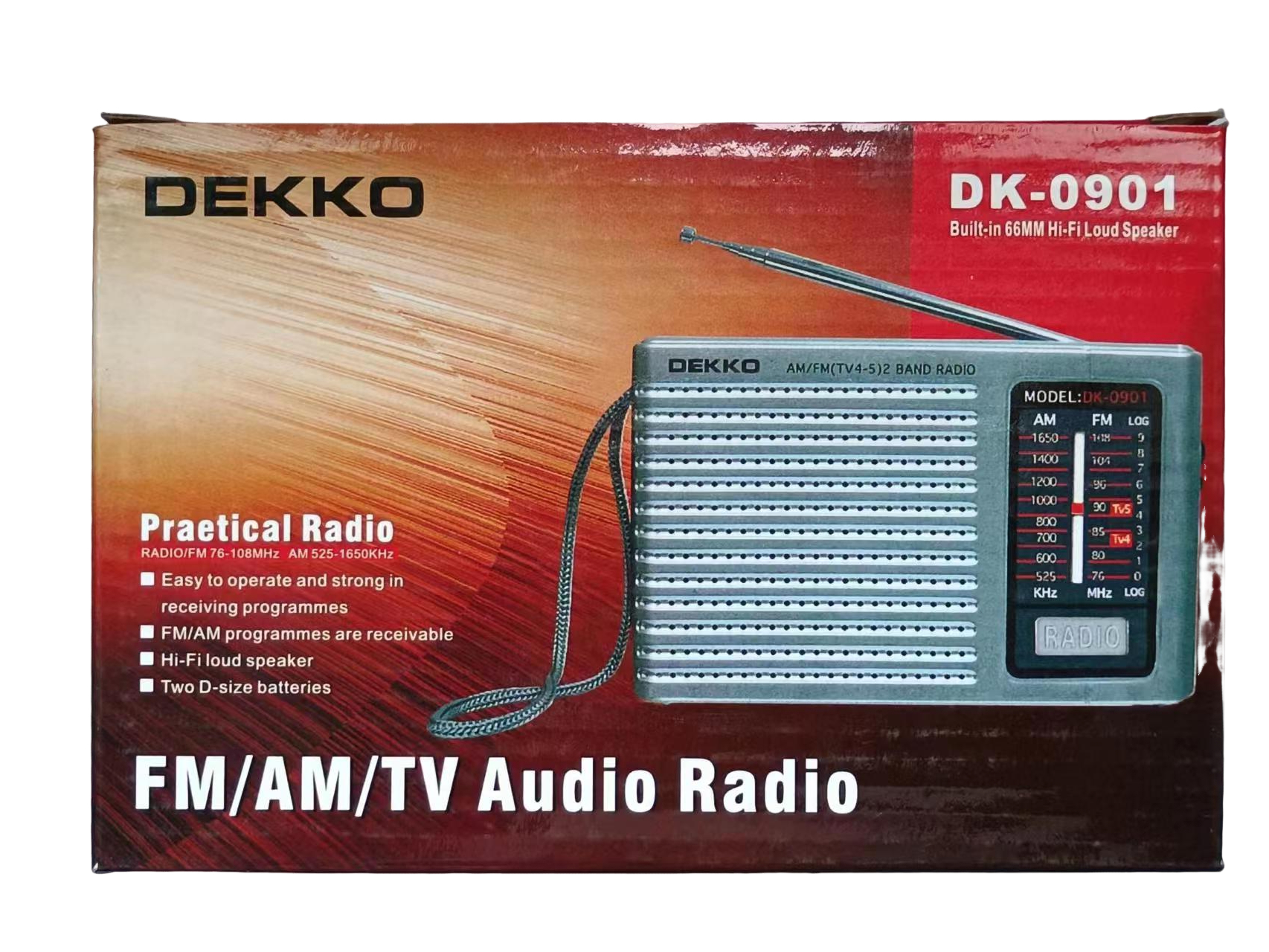 рабочий стол наушников 3.5mm радио Fm построенное в дисплее указателя антенны диктора