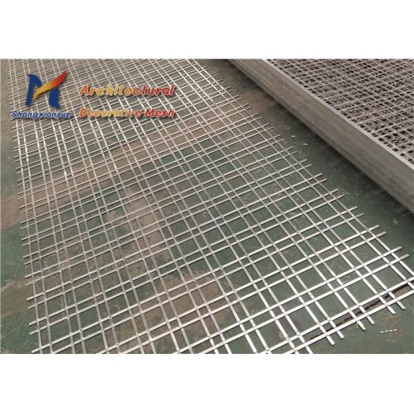 Decorative Screen Ss304 Architectural Woven Mesh Hollow Square
