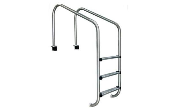 Big Curve Stainless Steel Ladders Swimming Pool Accessories , Customized