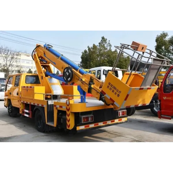 Hot Sale Mobile 20m 22m 24m Telescopic Boom Platform Truck Aerial Bucket Truck