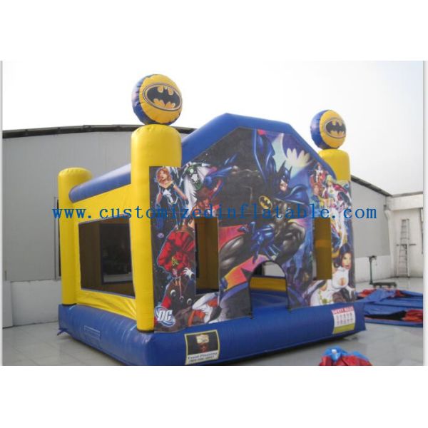 Lovely Pink Princess Inflatable Bouncy Castle Kids Games CE / UL Certification