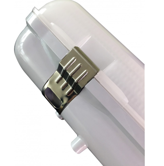 40W Slim Tri Proof LED Light 1200mm 4FT IP65 120lm/W For Warehouse Parking Lot