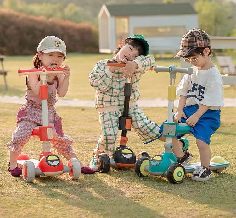 Модный кожаный сиденье с одной кнопкой для детей и долговечных