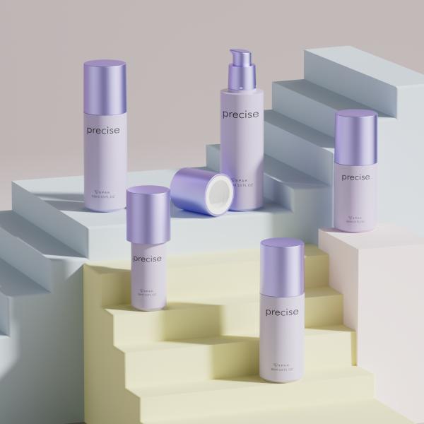 30/60/80/100/120 PET Plastic Cosmetic Bottle Skincare Lotion Bottle With Pump