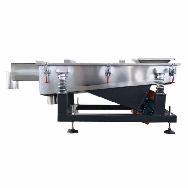 Energy Saving Vibrating Sieve Machine High Speed For Beverage Factory
