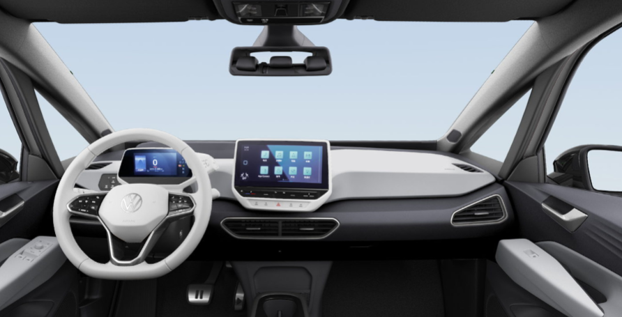 Настраиваемый 2024 VOLK SWAGEN ID-3 Чистый электрический автомобиль с задней камерой и тканевыми сиденьями