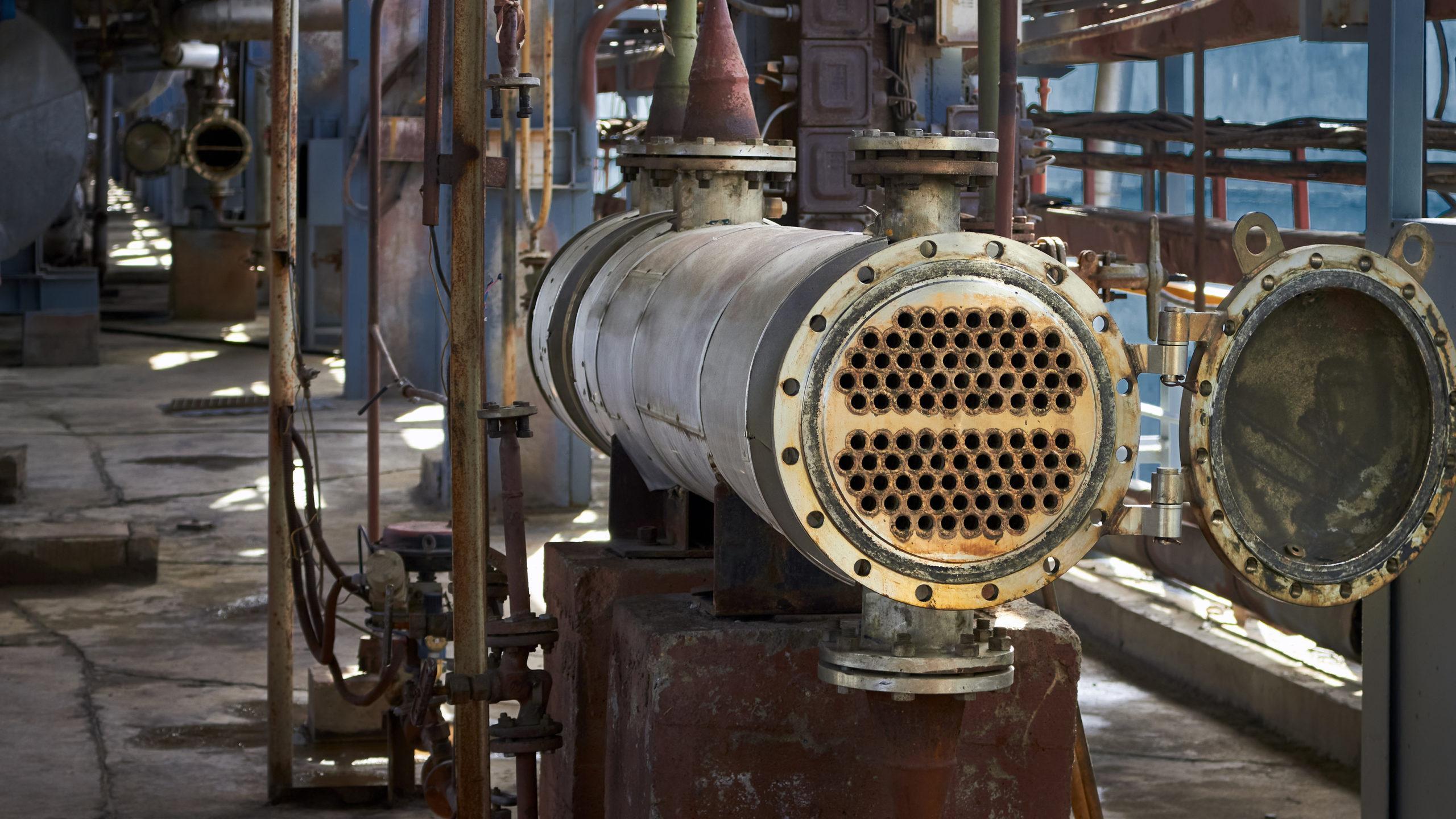 ASME High Performance Tube And Tube Heat Exchanger For Industrial Thermal Systems