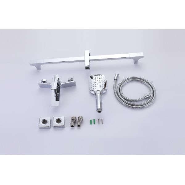 Brass Bathroom Single Handle Shower Mixer Bathtub Shower Faucet with Soft Spray Pattern