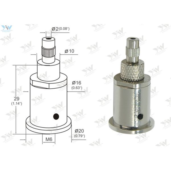 Грипперс кабеля замка сжатия крышки безопасностью, латунная материальная поддержка шельвинг