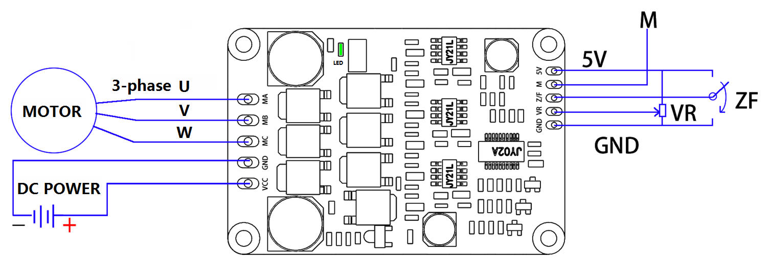 Контрольная панель водителя мотора 3 участков JYQD_V8.3B не индуктивная безщеточная, отсутствие регулятора скорости мотора датчика залы