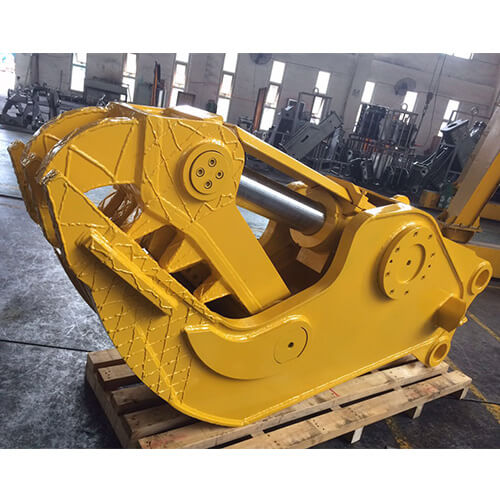 Food Beverage Shops Demolition Concrete Crushing Shear Excavator Hydraulic Pulverizer
