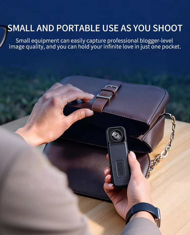 4K HD Smart Pocket Camera Infrared Night Vision Body Camera Clip Camcorder Audio Recording