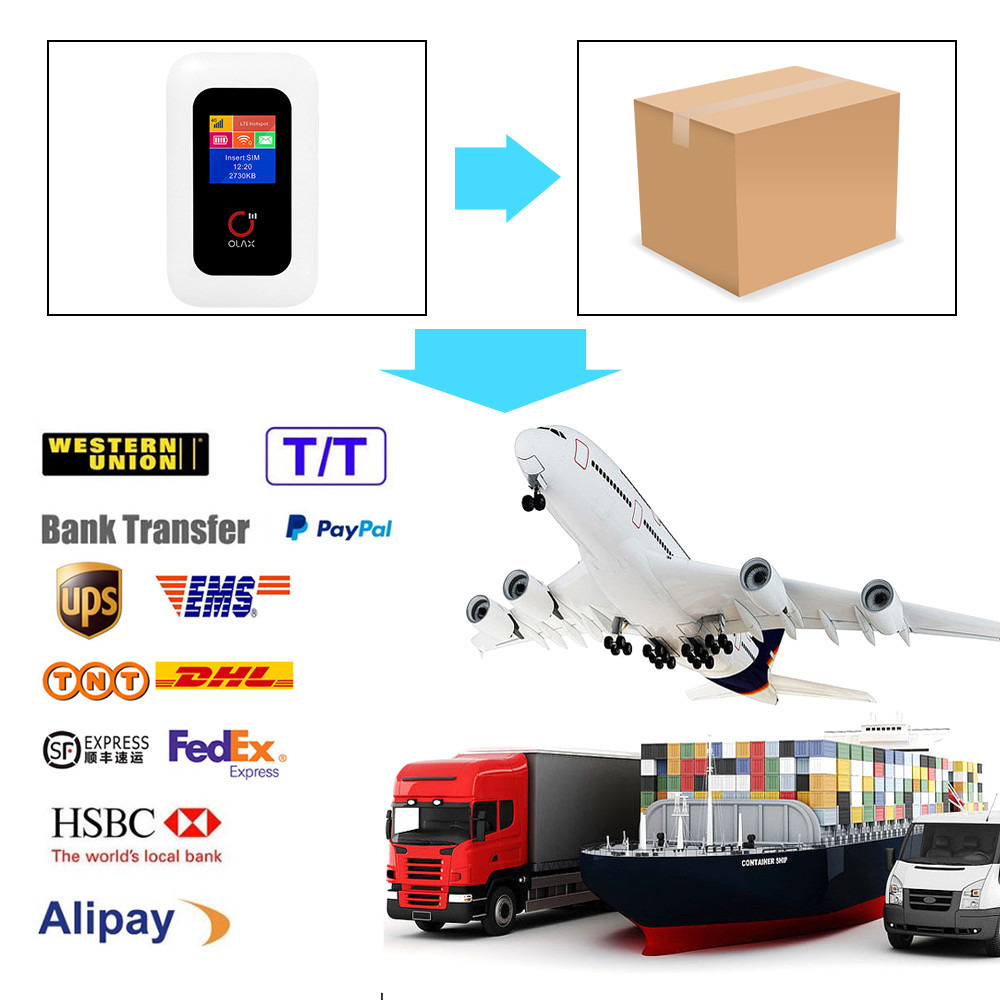 Батарея лития маршрутизатора 2100mah модема OLAX MF980L Mifis 4G мобильная Wifi