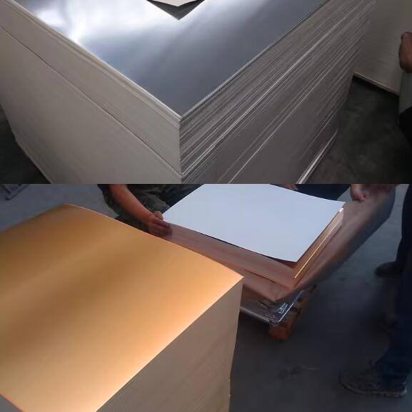 250GSM Art Craft Paperboard 50*70 Cm Mirror Paper Board Wrapping Paper Sheets