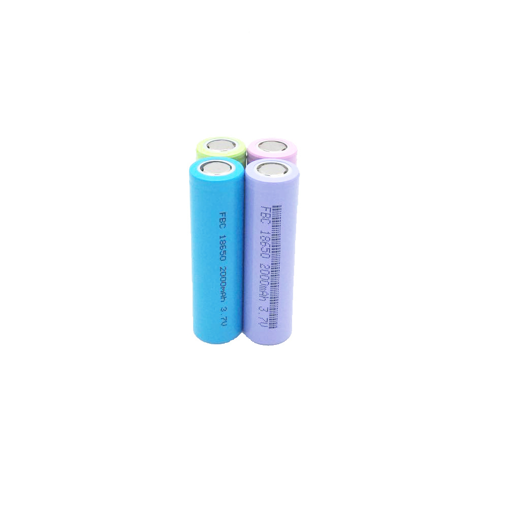 Цилиндрическая разрядка гальванических элементов 2200mAh 1c 5c 10c 3.7V 18650 Li Lon LFP для Tesla