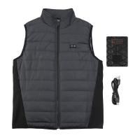 Gilet de chauffage à piles de gilet passionné extérieur en worsted d'OEM