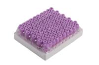 Anticoagulant EDTA Tubes For Blood Collection Purple EDTA K2 EDTA K3 1ml-10mL