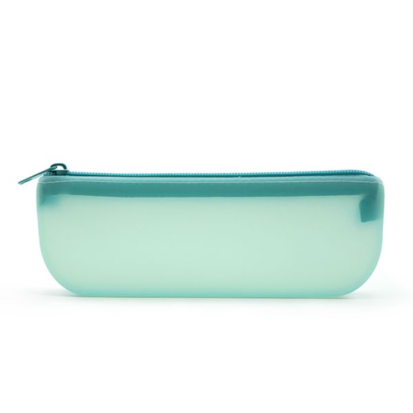 Безвкусная нетоксическая сумка щетки макияжа силикона, мешок течебезопасного силикона косметический